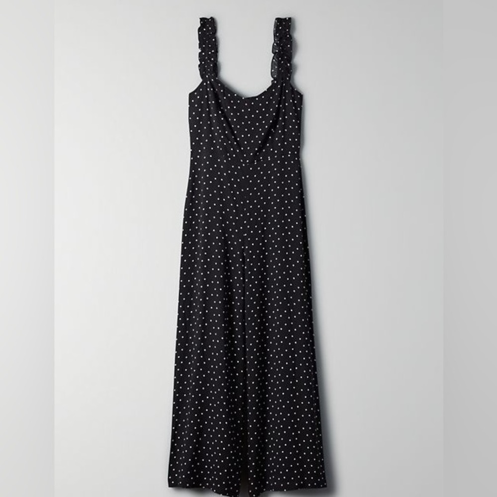 Sunday Best Flirt Ruffle Jumpsuit from Aritzia - Size 0